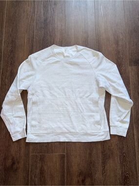 Lululemon Sweatshirt City Sweat Crew Heathered Grey Pullover Sweater